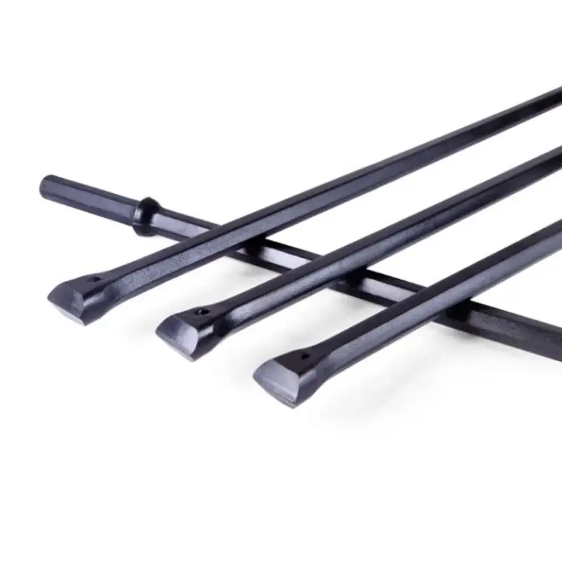 chisel integral drill steel