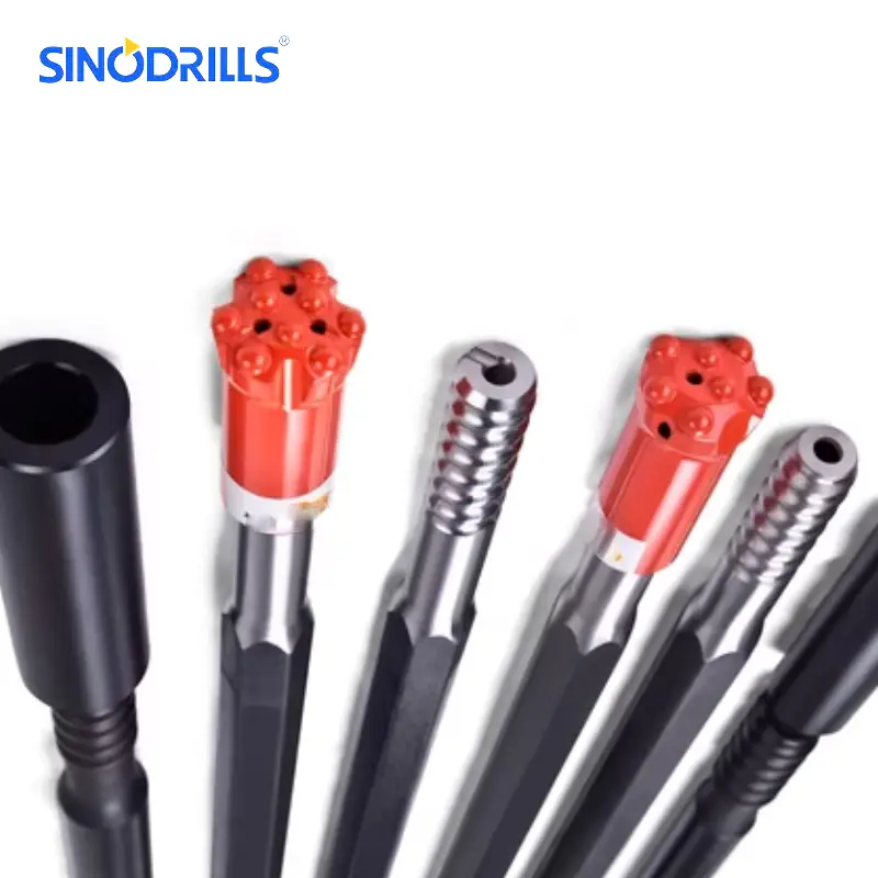 coupling hollow drill rod