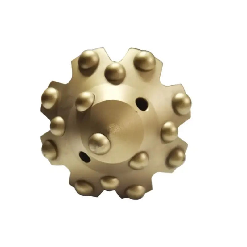 domed drill bit design