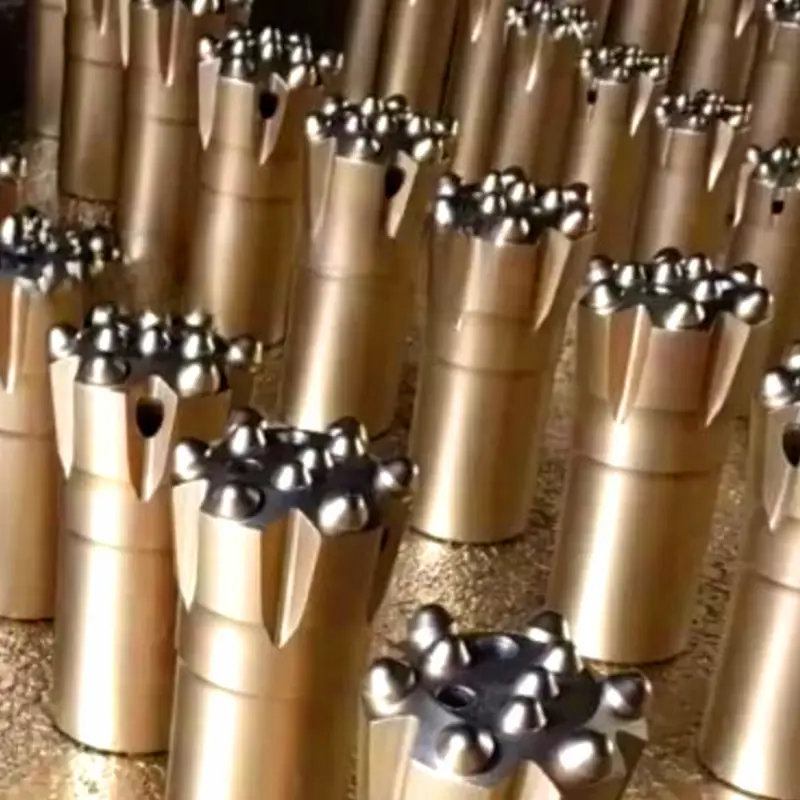 drill bit with flushing holes