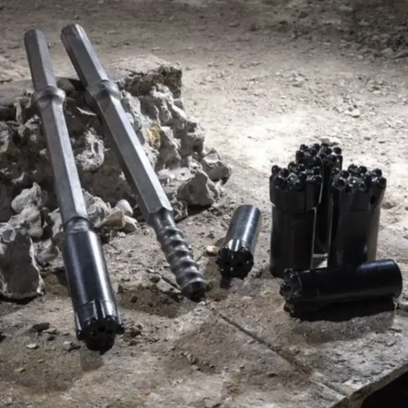 drill rods and bits for tunneling