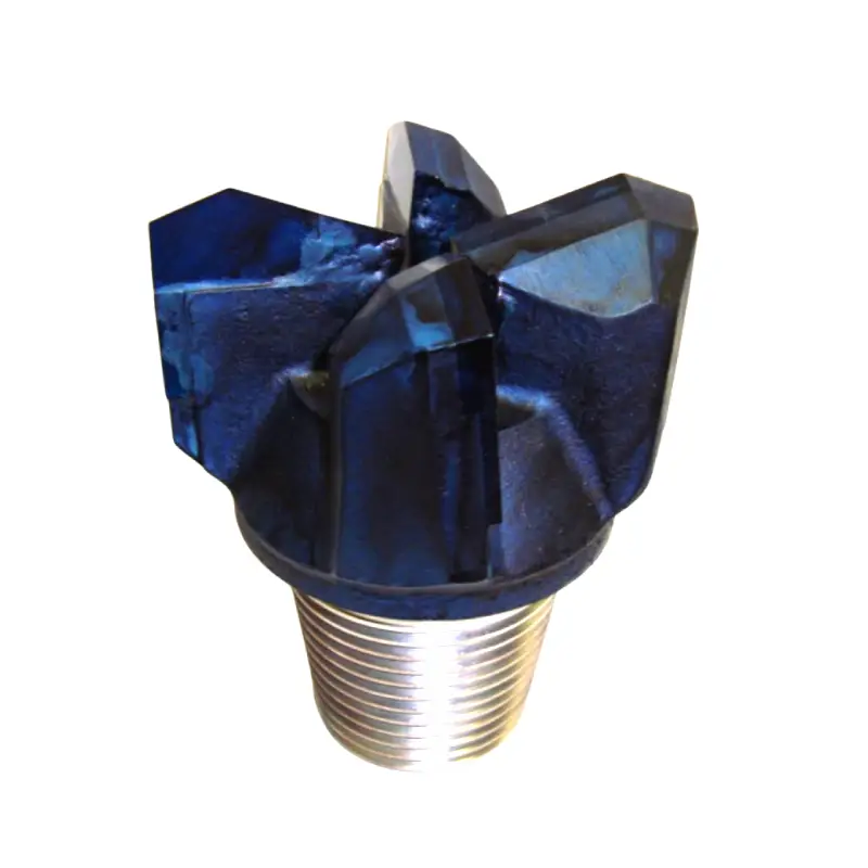 four blade drag rock drill bits