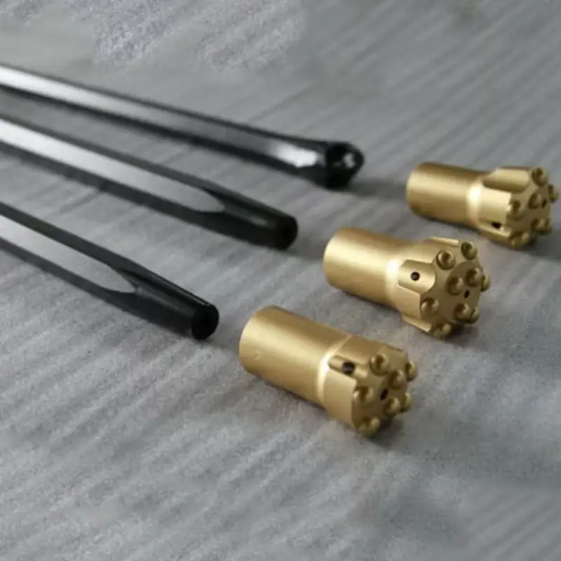 how to installl drill rods