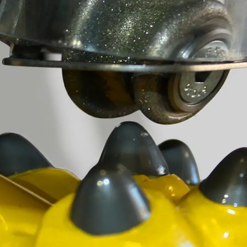 how to sharpen rock drill bits