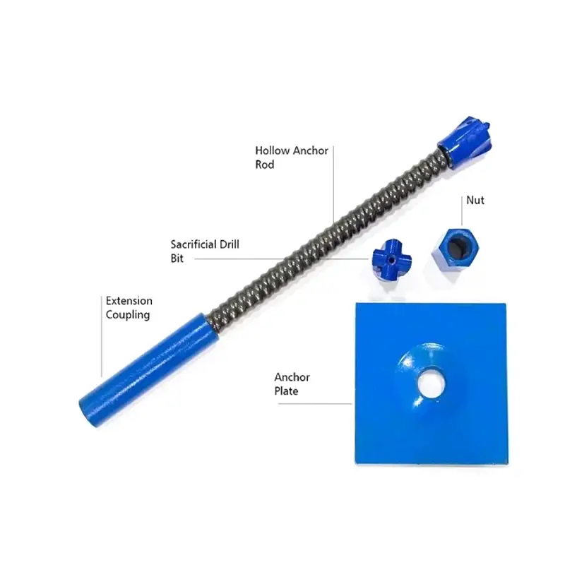 self drilling anchor system