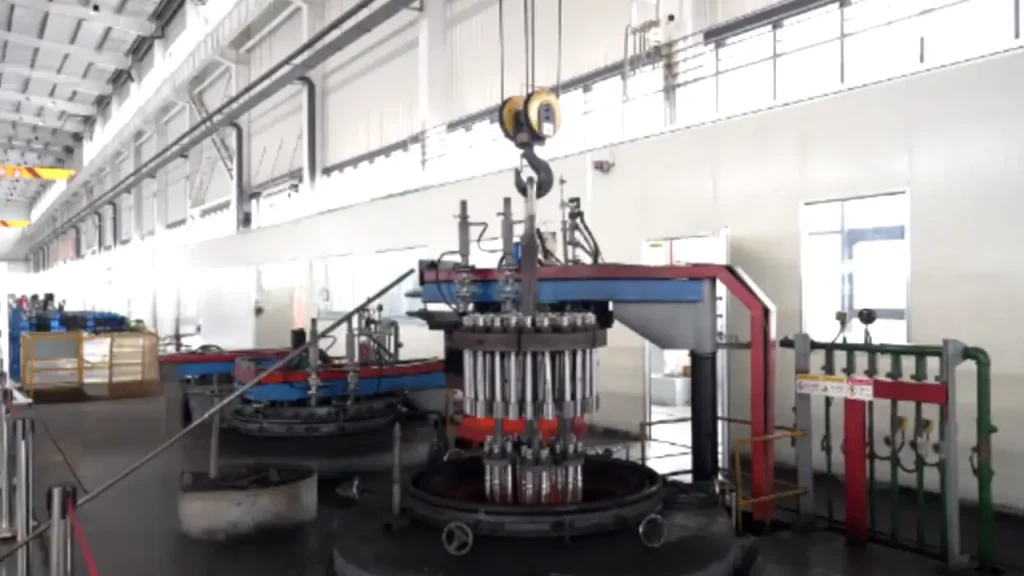 shank adapter carburizing and quenching