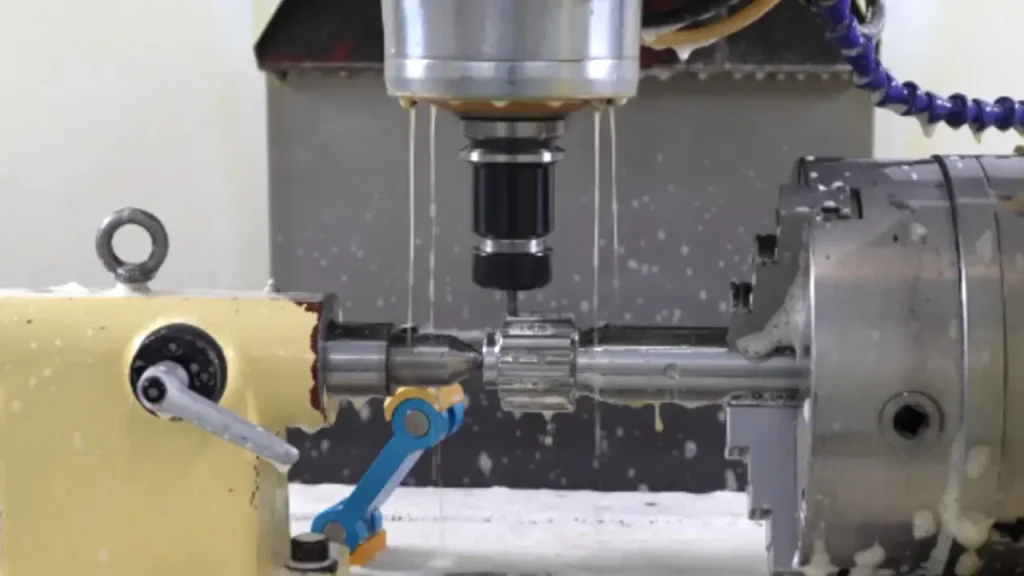 shank adapter milling process