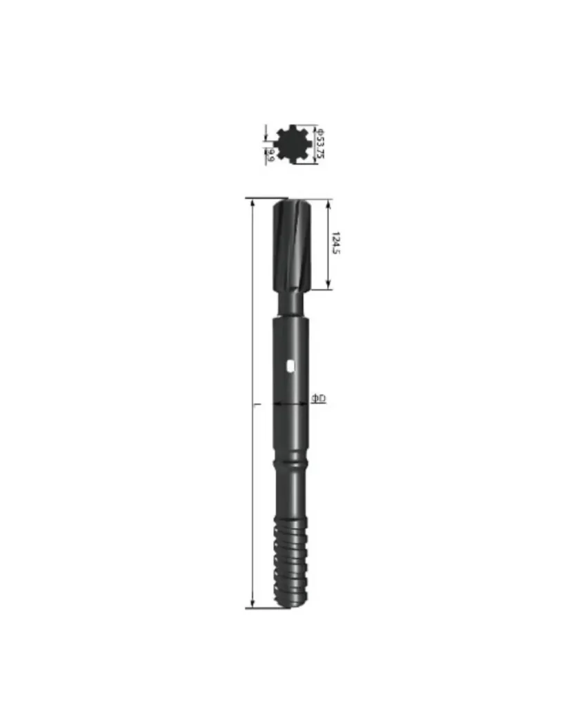 t38 shank adapter structure
