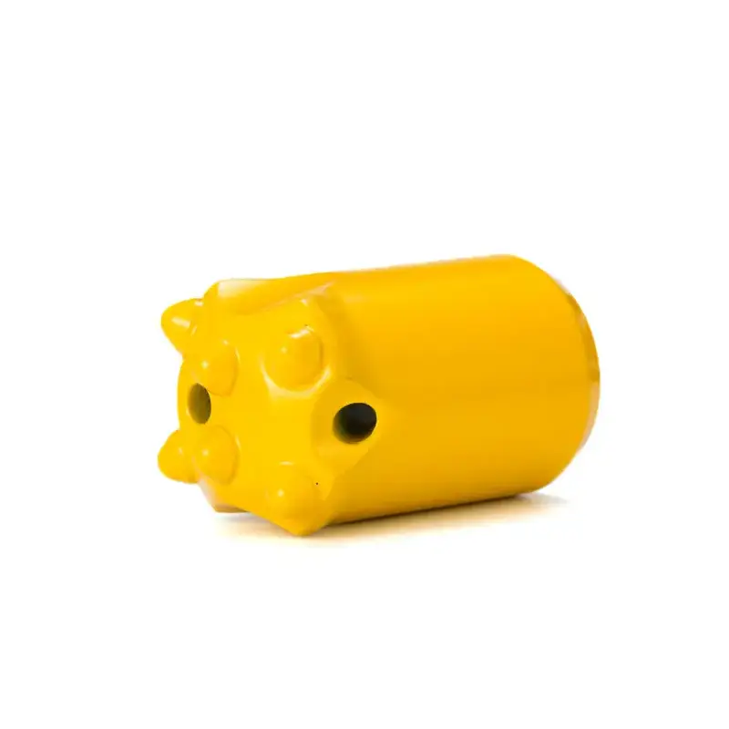 tapered ballistic button bits
