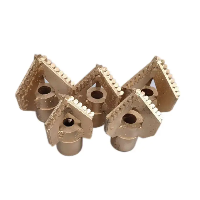 3 blade alloy drill bit for water well exploration