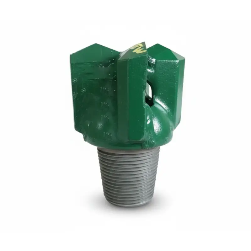 3 wing carbide tipped chevron drag bit