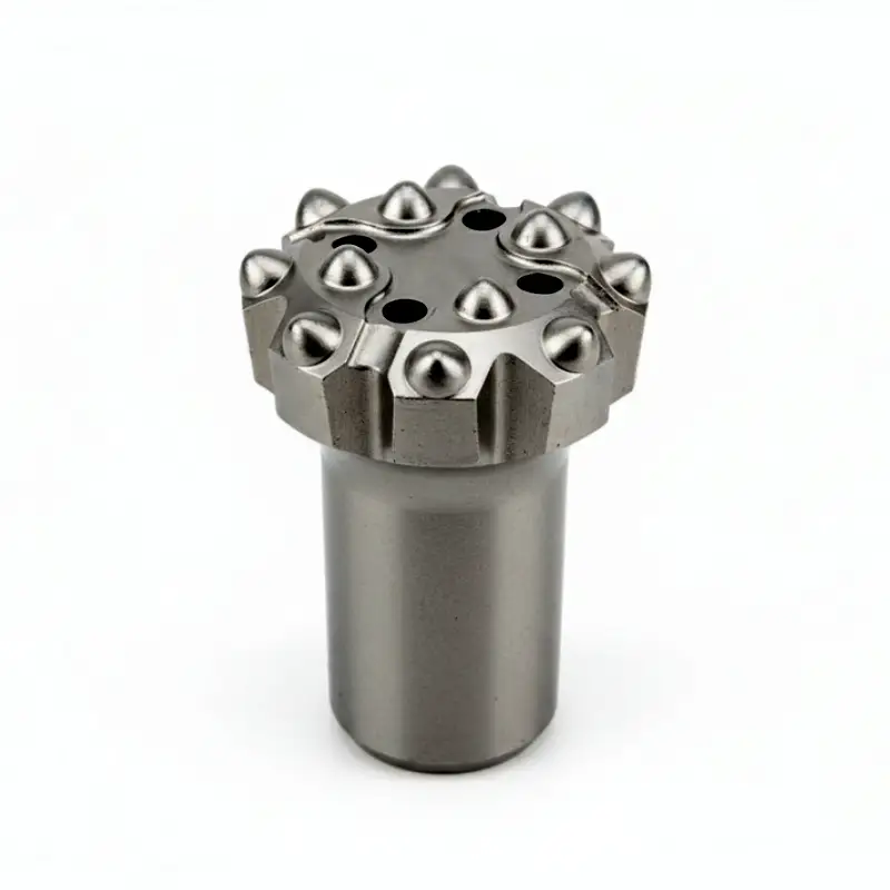 ballistic drill bit rock