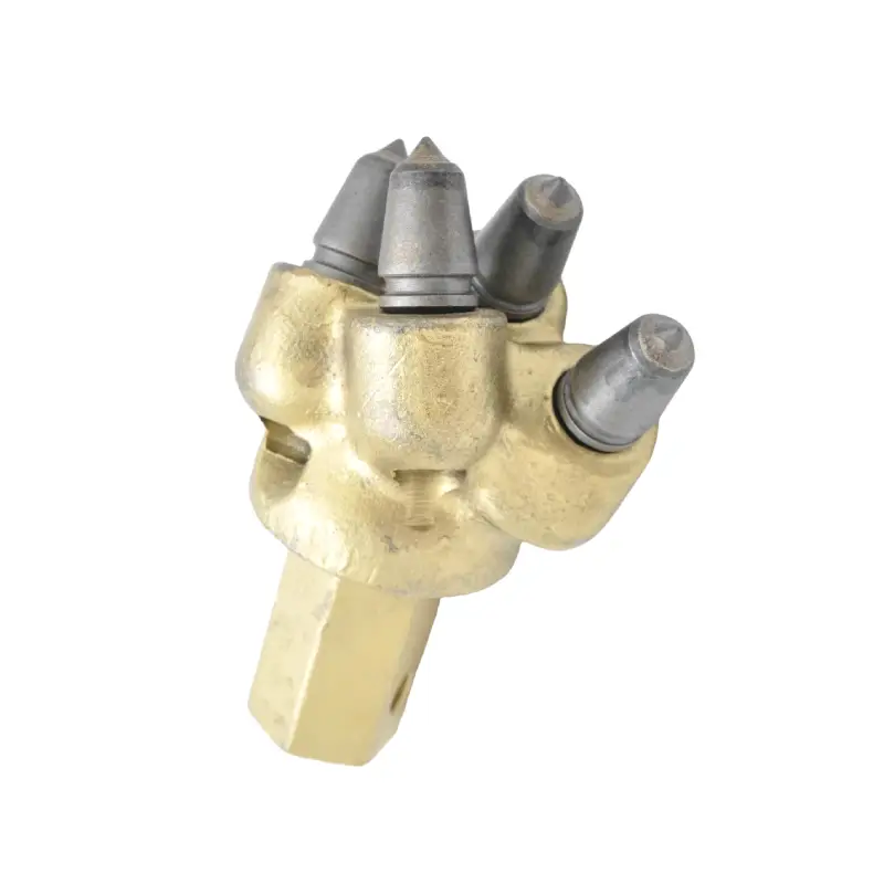 carbide bullet tee rock auger bit
