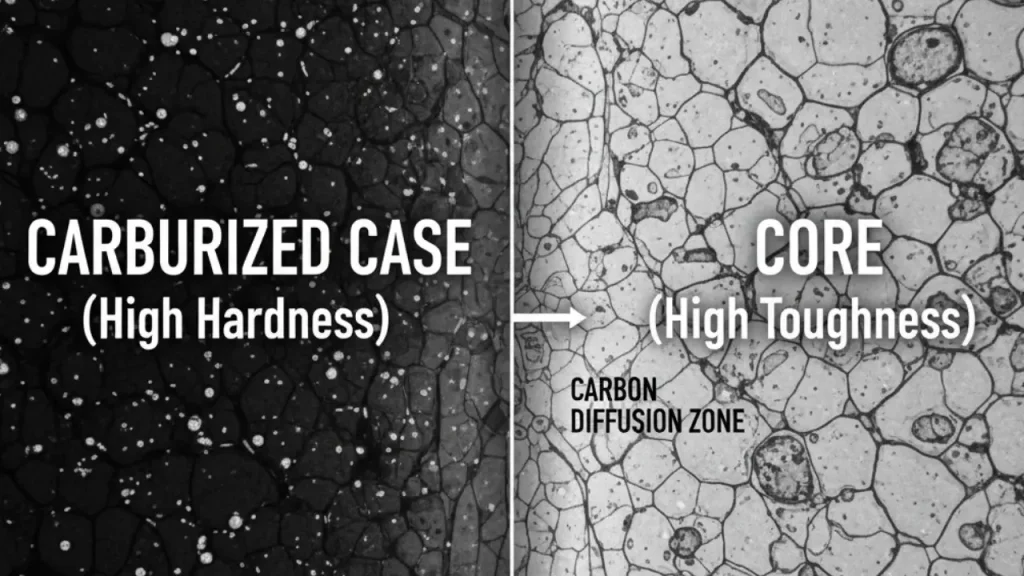 carburized steel