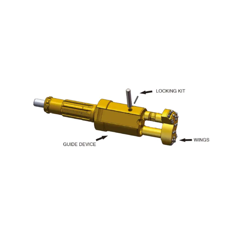 concentric casing system with wings component