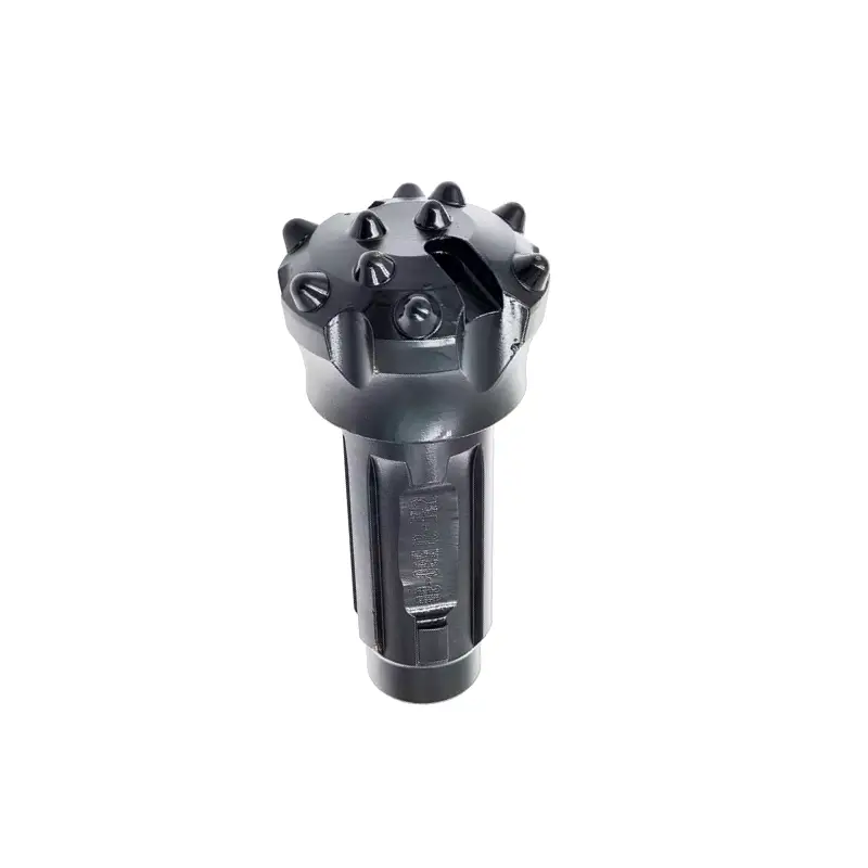 convex face drill bit for quarry