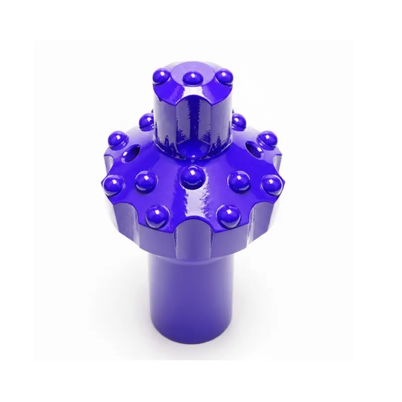 dome drill bit with short shank