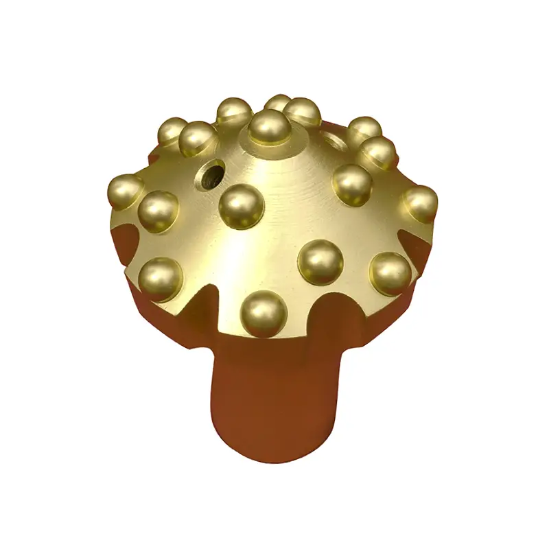 dome type button drill bit