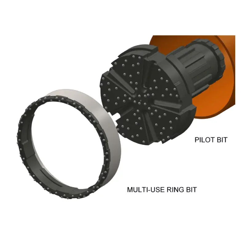 dth multi use casing system