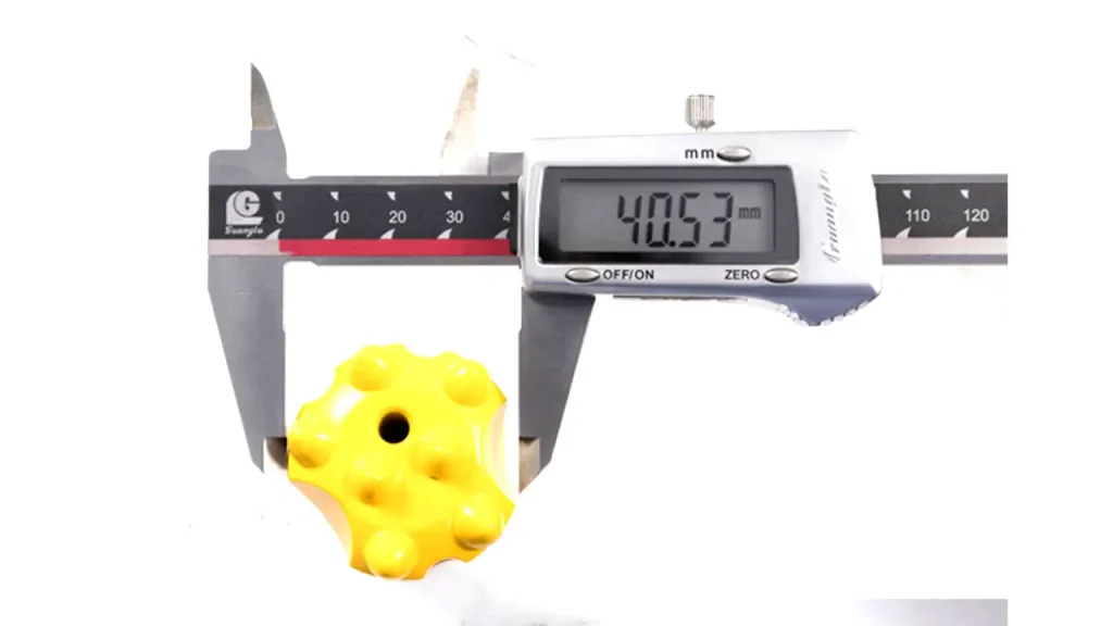 how to measure the drill bit