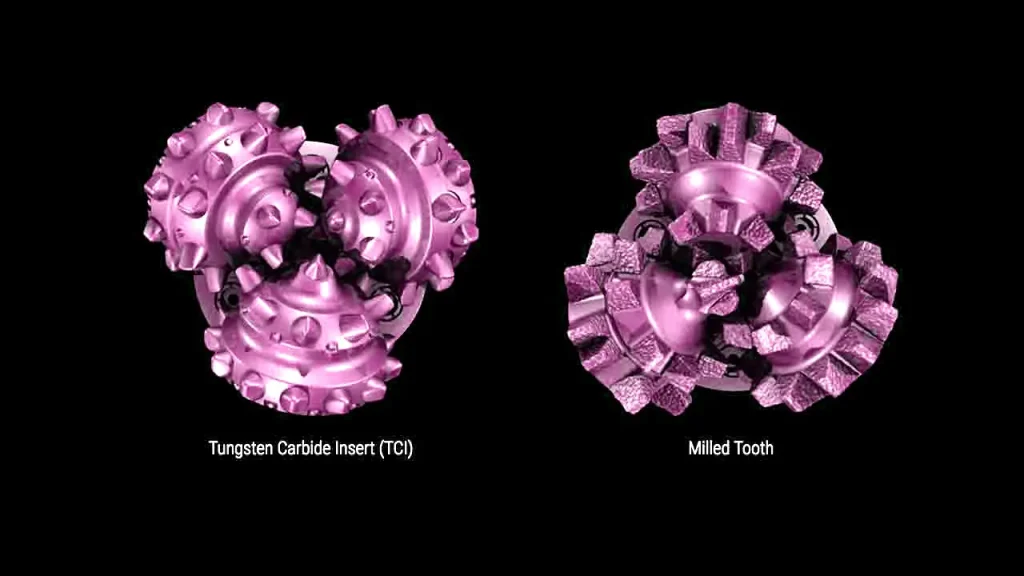 milled tooth bit vs tci bit