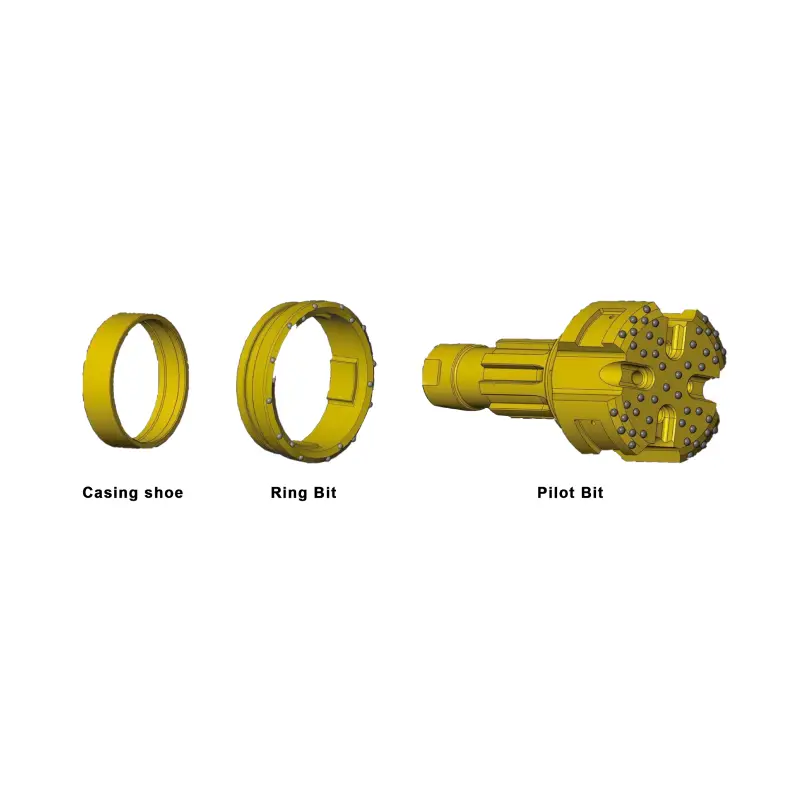 odex casing system with odex casing bit