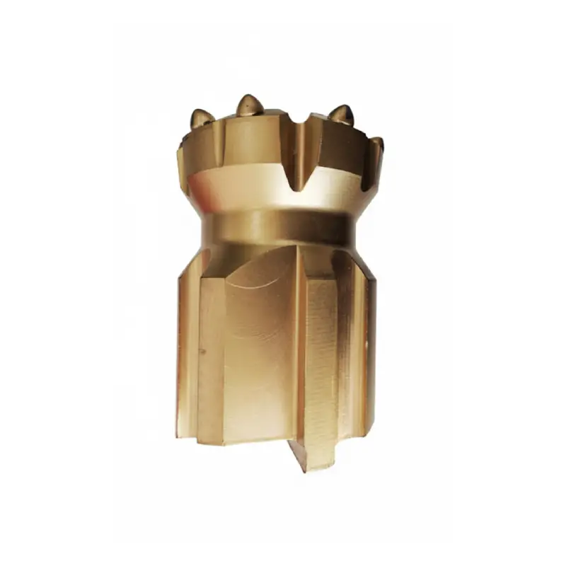 retract button rock drill bits