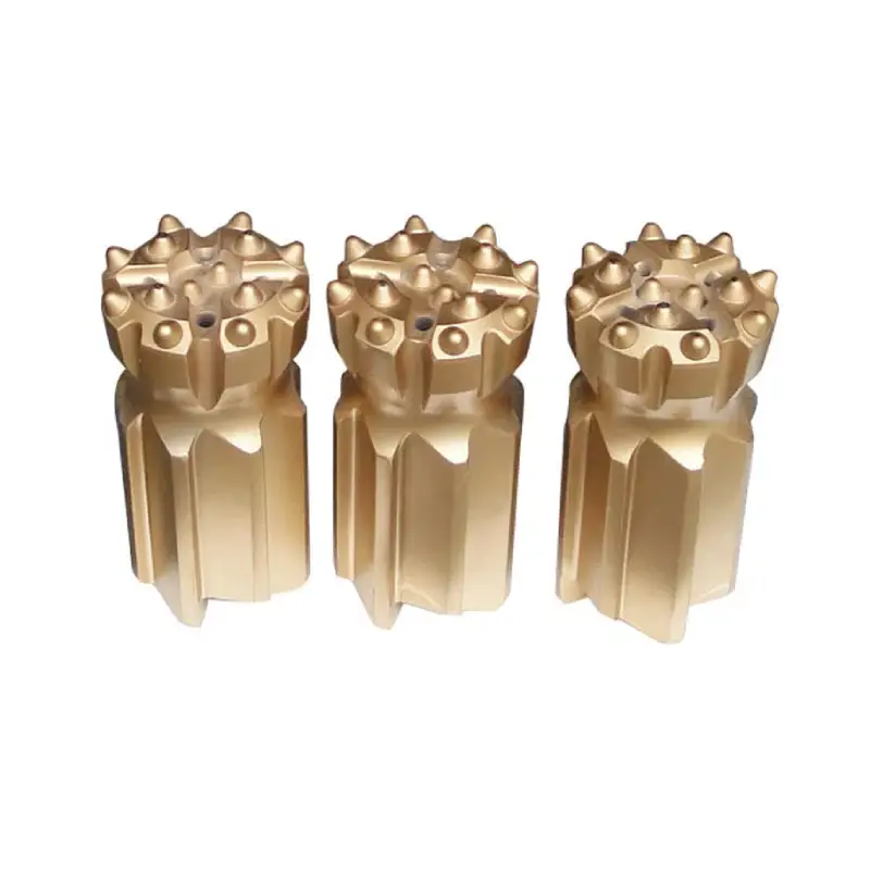 rock ballistic drill bit