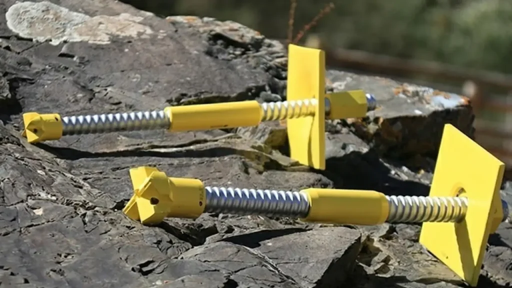 self drilling anchor system uses