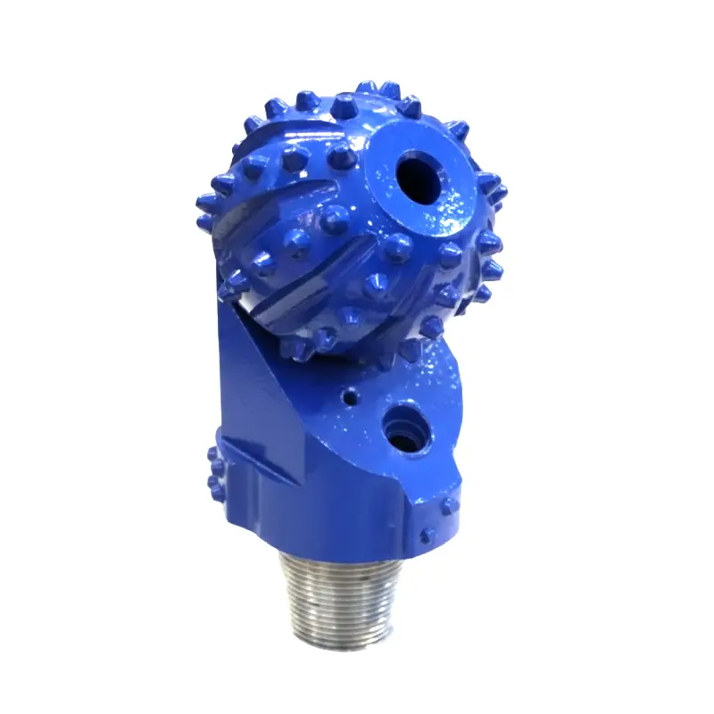 single cone drill bit with flushing holes