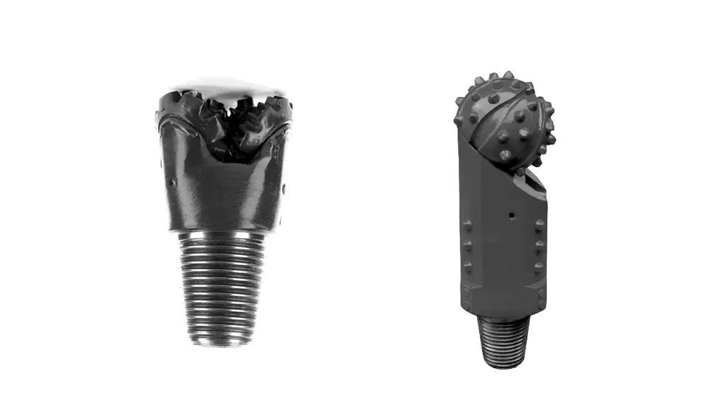 two cone drill bit vs single