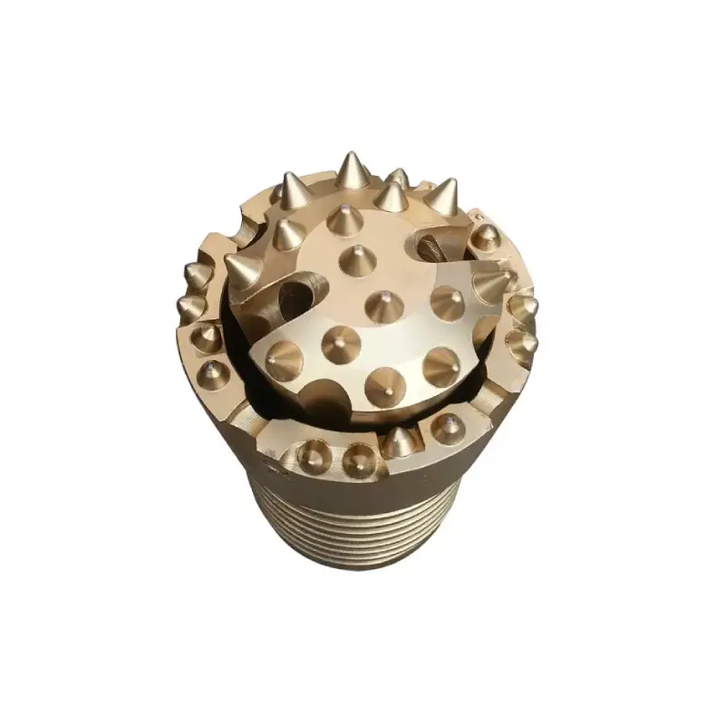vertical horizontal and inclined borehole drilling double casing bits