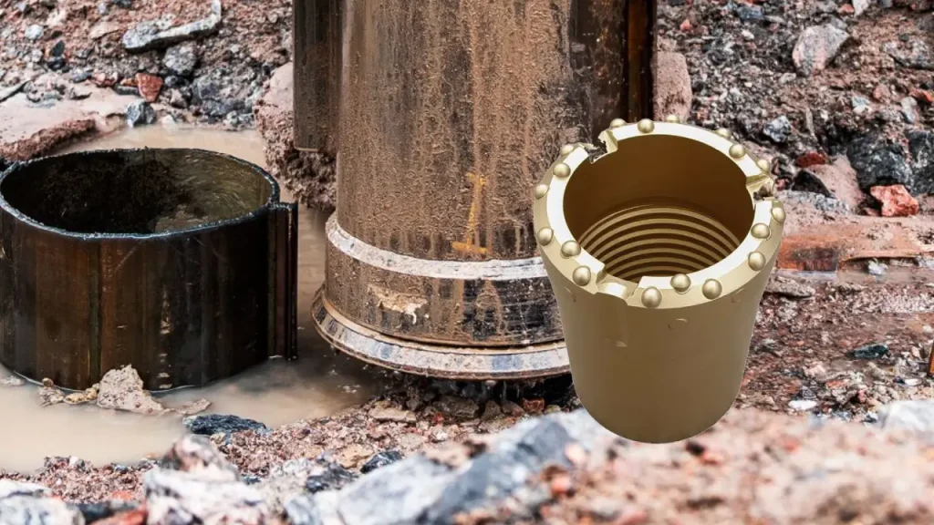 what is double casing in borehole drilling