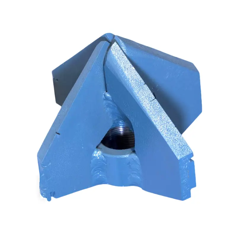 wing type step drag drill bit