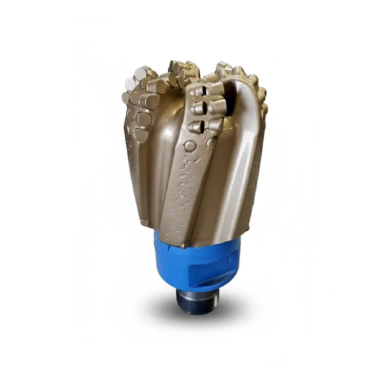 6 blade PDC drill bit cutter with double row