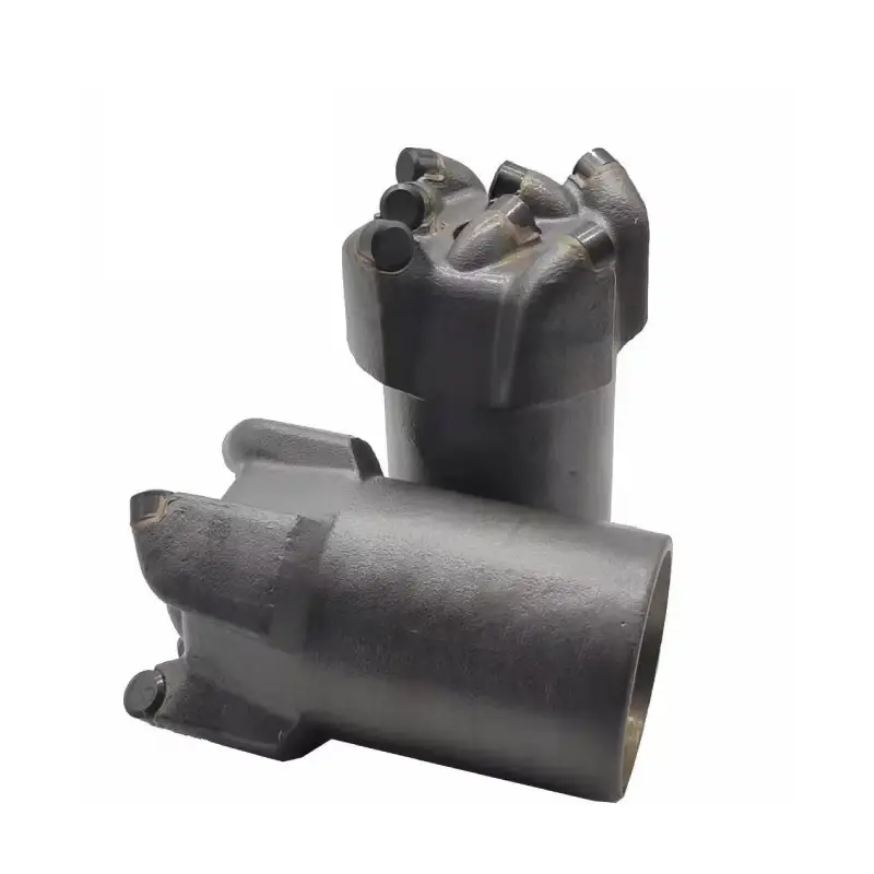 flat top 4 wing pdc non coring bit for geotechnical drilling