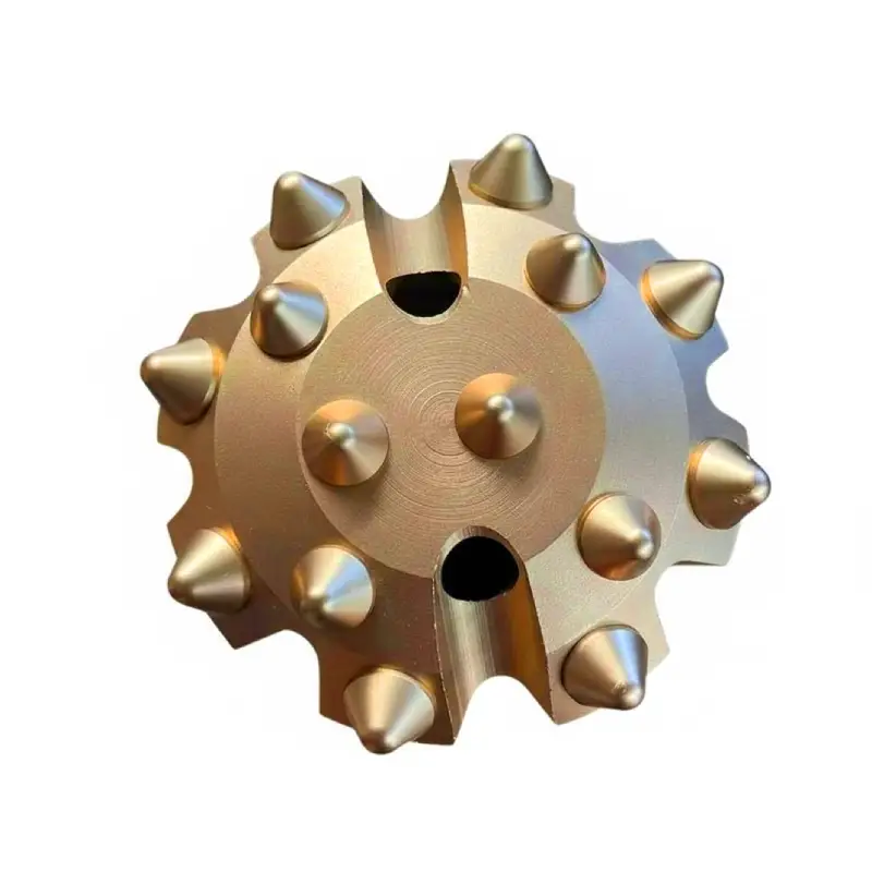 flush hole drill bits for ore mining
