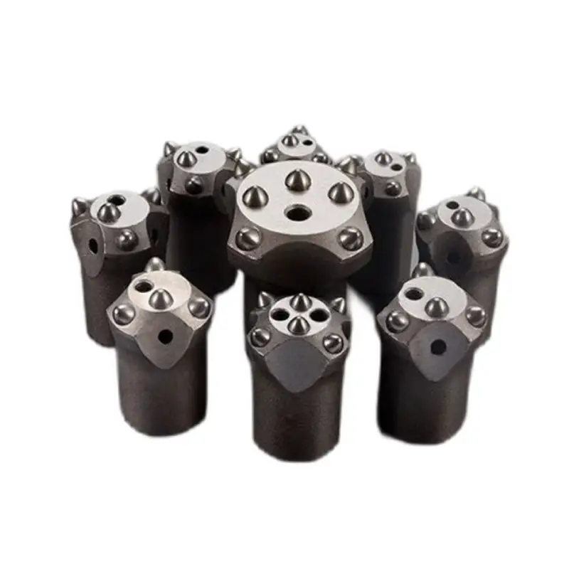 hard rock mining spherical button drill bit