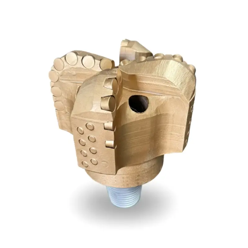 matrix body four blade drill bit