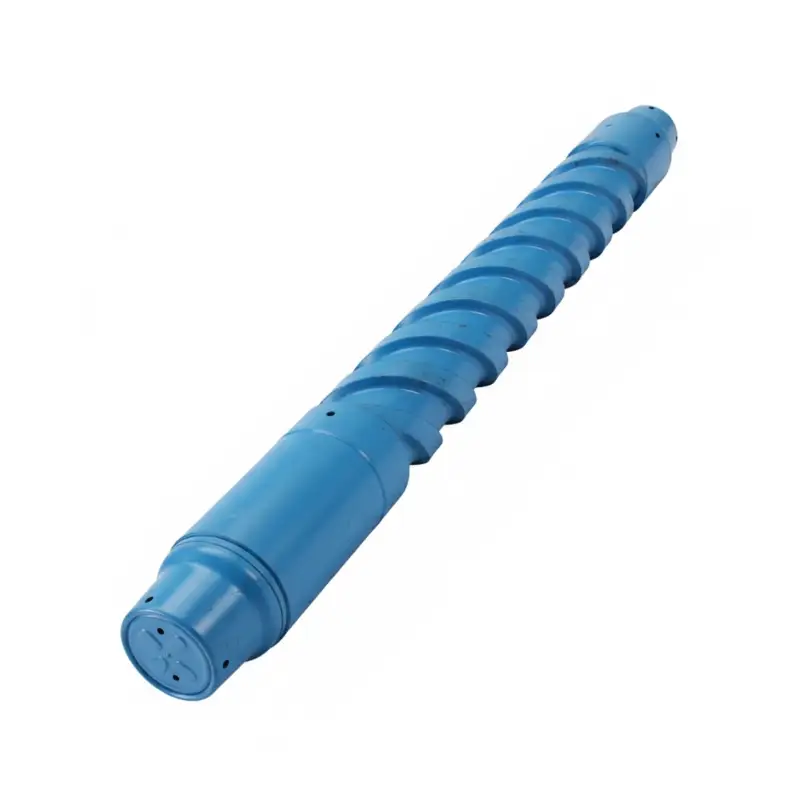 spiral non magnetic drill pipe