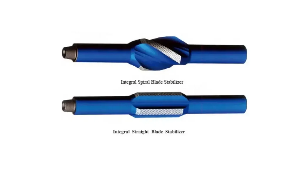 straight blade stabilizer and spiral blade stabilizer