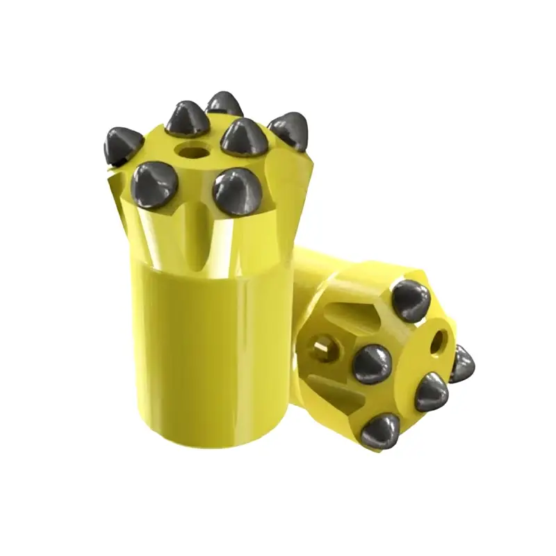 tapered rock hammer drill bits