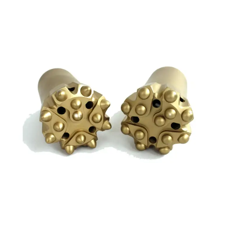 thread button drill bits