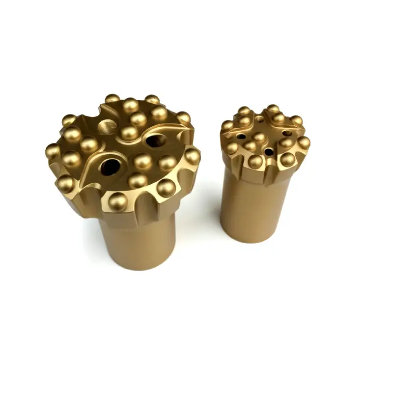 top hammer ballistic rock drill bits