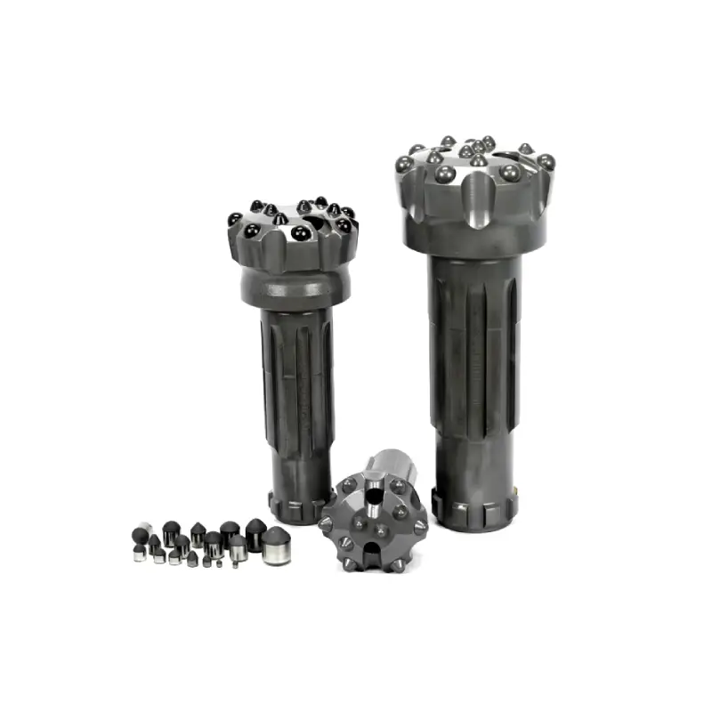 dome faced dth drill bits