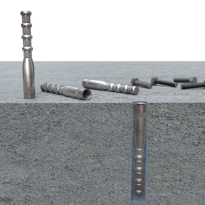 drill and epoxy anchor bolts