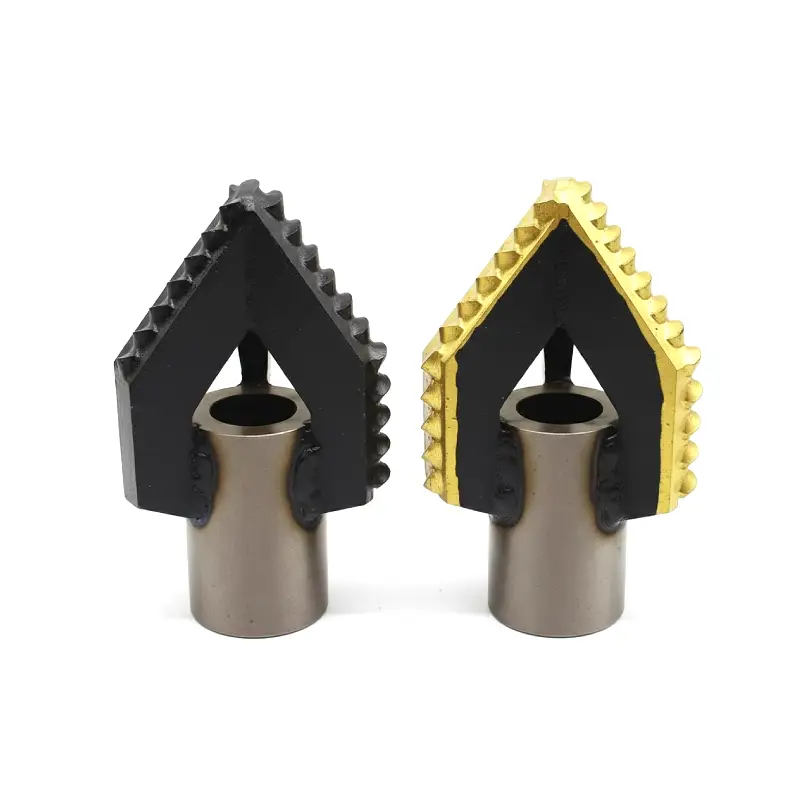 full tooth trefoil triangular drill bit