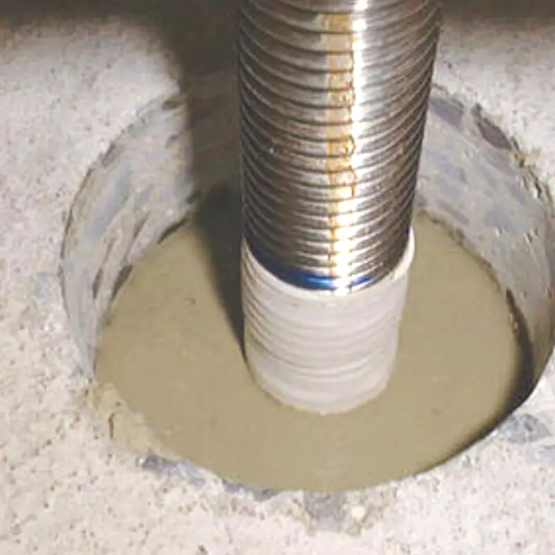 what is anchor bolt grouting