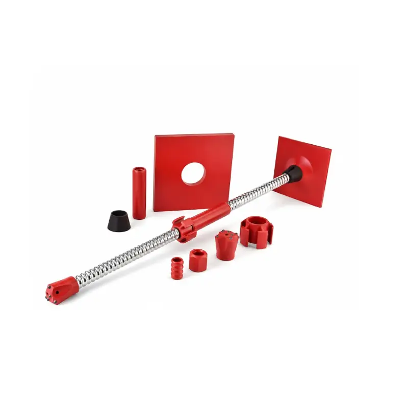 double anti corrosion self drilling anchor system