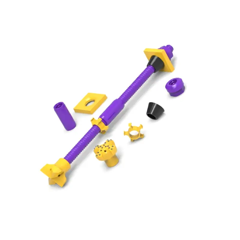 double corrosion protection self drilling anchor bolts